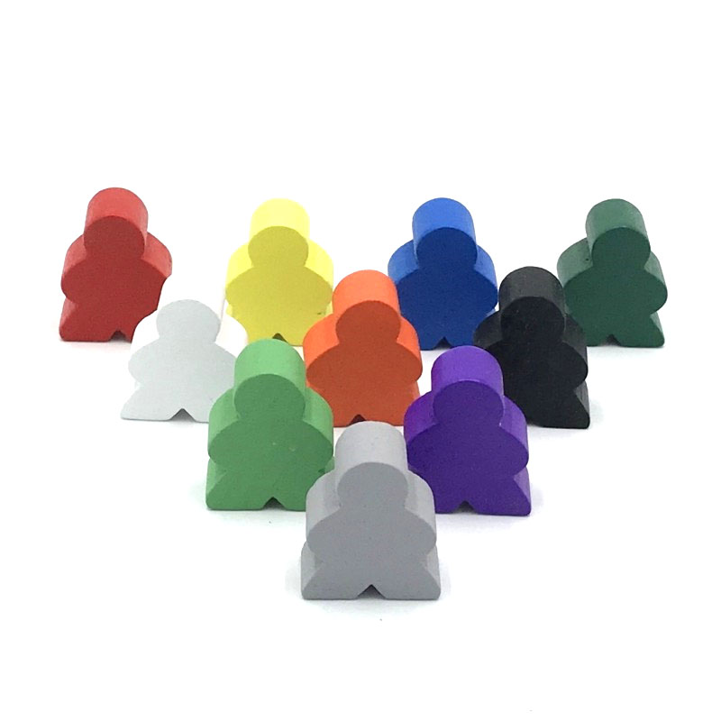 10Pieces Big Size 20*23*10mm W - Board Game Catan recension och pris