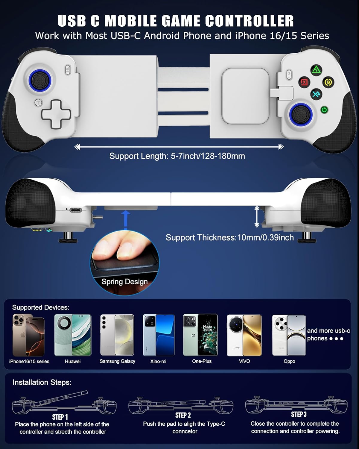 N01 Wired Telescopic Game Cont - Board Game Android recension och pris