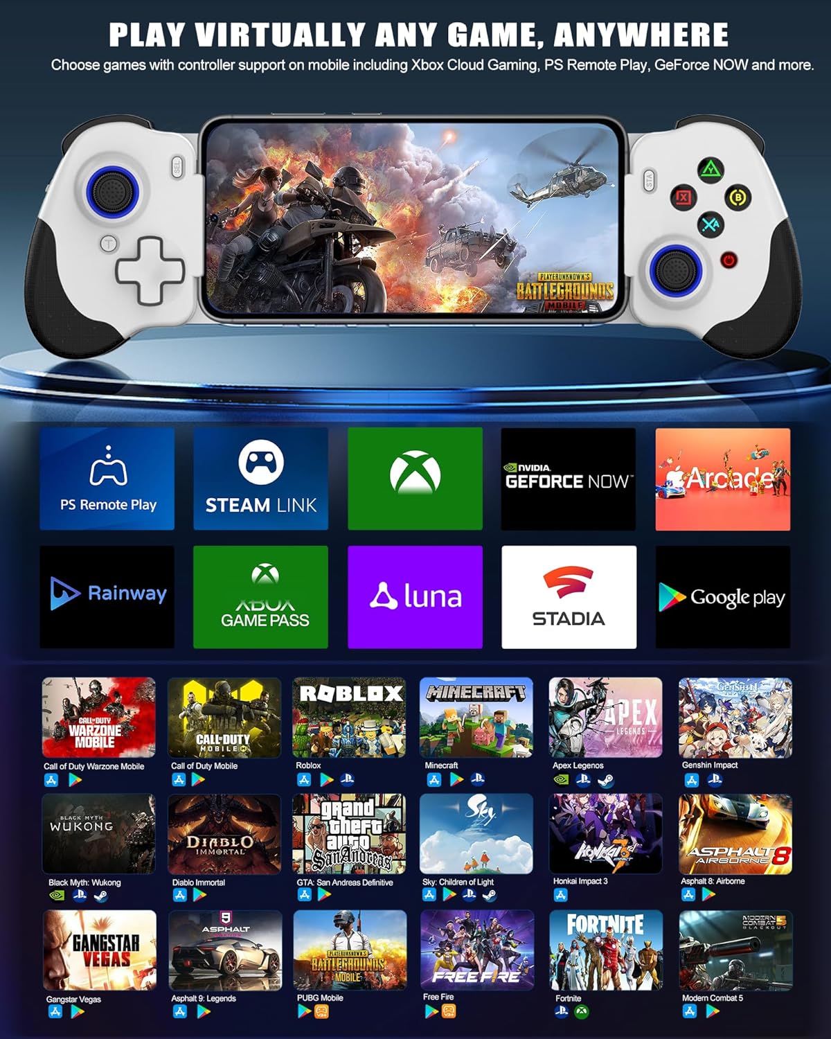 N01 Wired Telescopic Game Cont - Board Game Android recension och pris