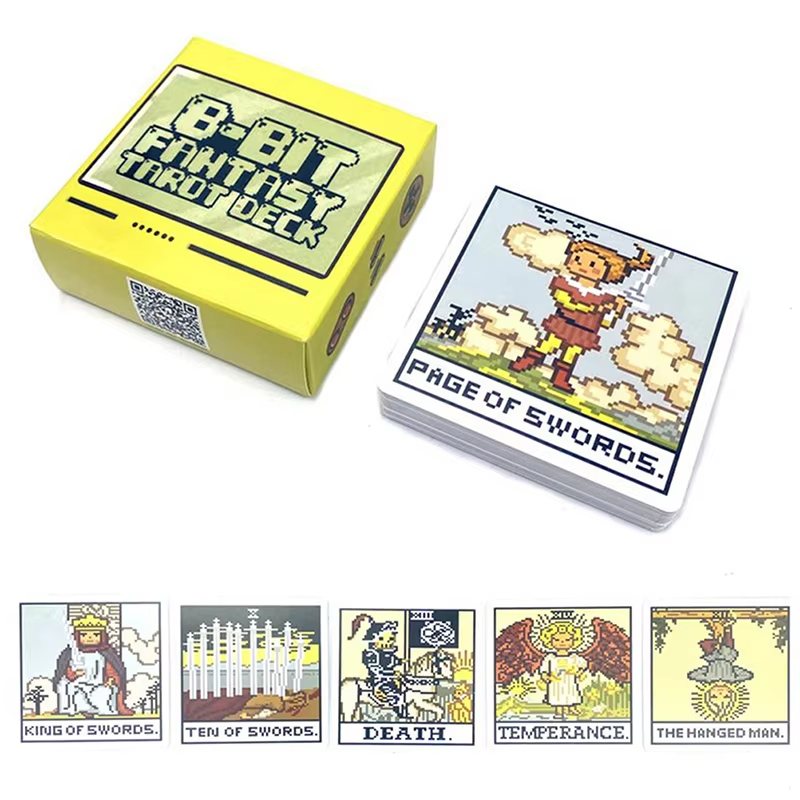 8 Bit Fantasy Tarot Deck Card  - Board Game Of Life recension och pris