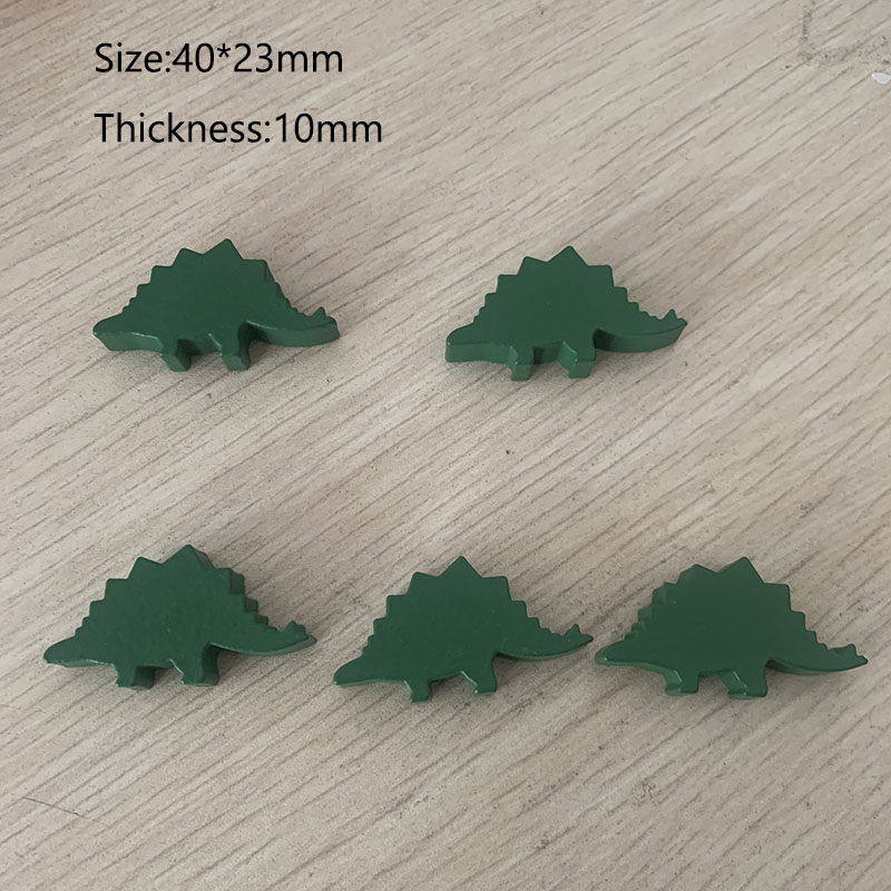 5 Pcs/set Wooden Dinosaur Boar - Board Game Catan recension och pris