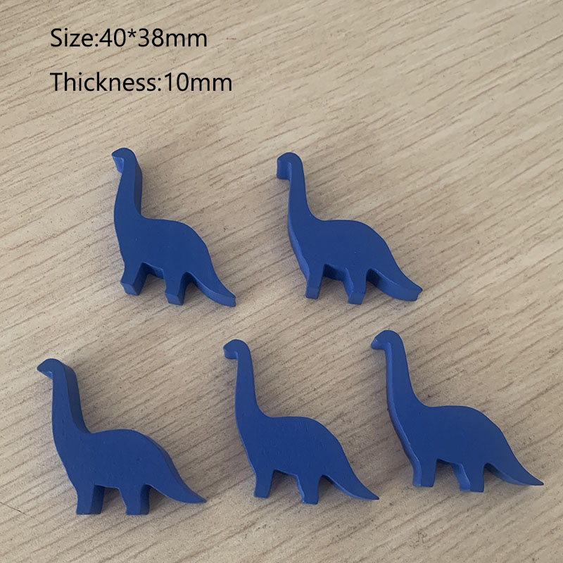 5 Pcs/set Wooden Dinosaur Boar - Board Game Catan recension och pris