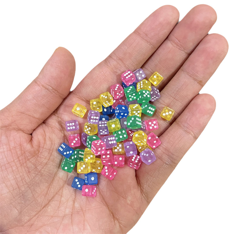 6 Colors 100Pcs 5mm Clear Tran - Board Game Catan recension och pris