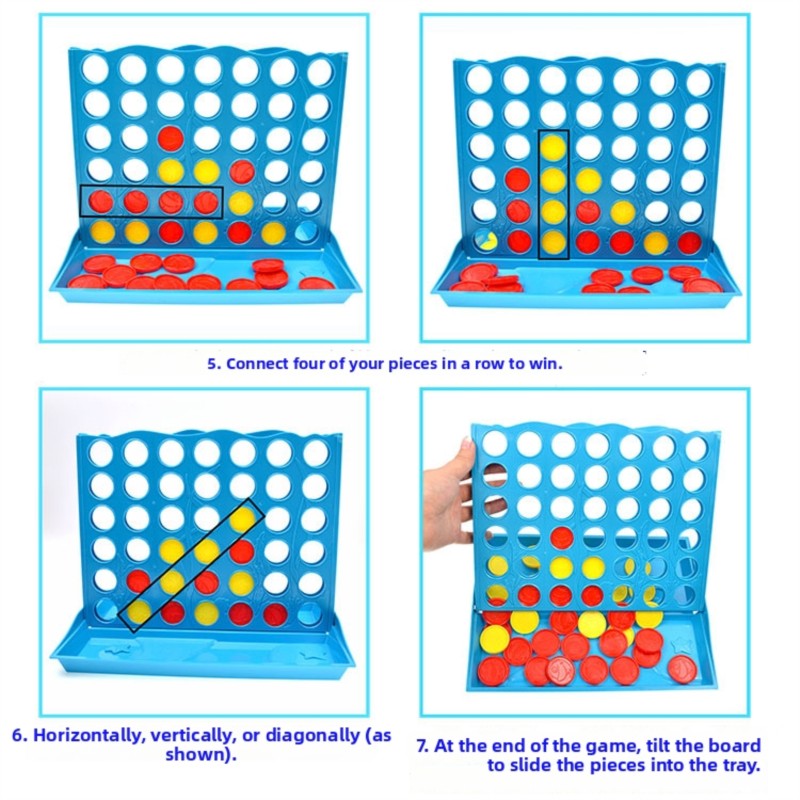 3D Four-in-a-Row Board Game fo - Board Game Live recension och pris