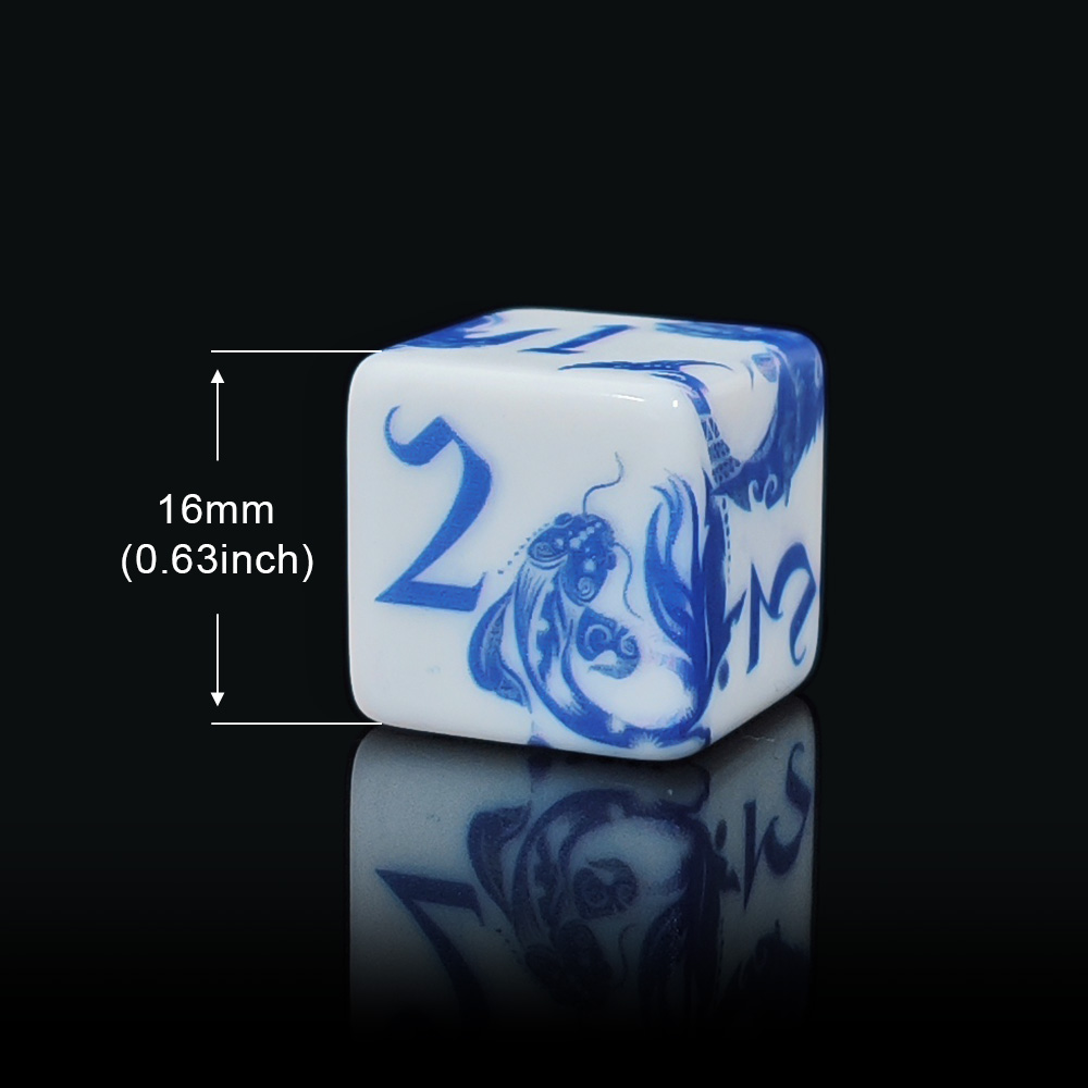 12Pcs Blue And White Porcelain - Board Game Live recension och pris