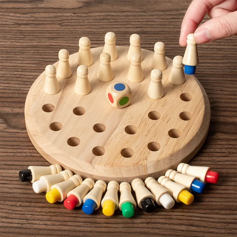 1PC Wooden Memory Match Stick  - Board Game Of Life recension och pris