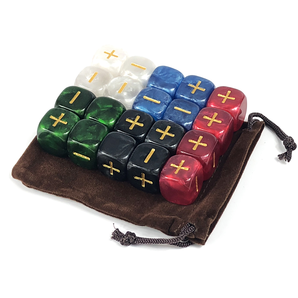 Fate Dice with Bag 20pcs for B - Board Game Live recension och pris