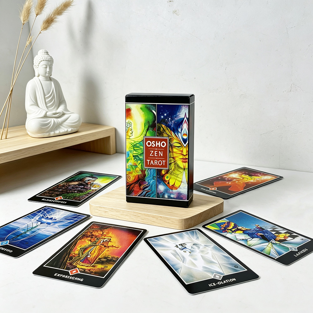 Osho Zen Tarot Cards 79Pcs Eng - Board Game Zen recension och pris