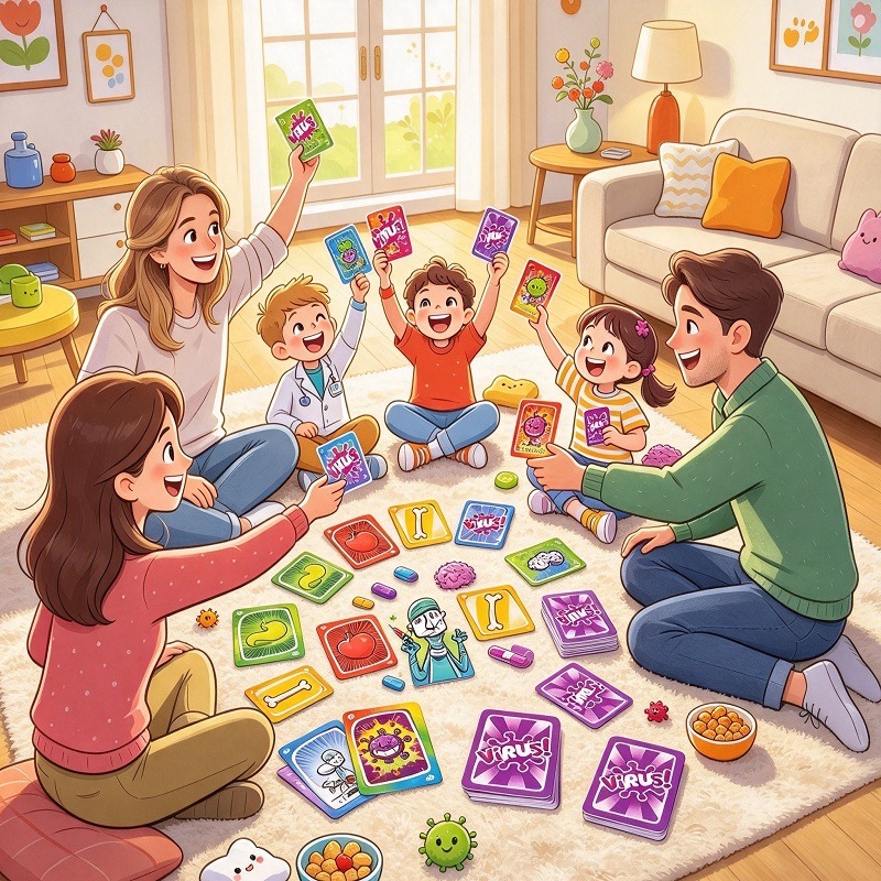 2026 Family Strategy Card Game - Strategy Board Game recension och pris