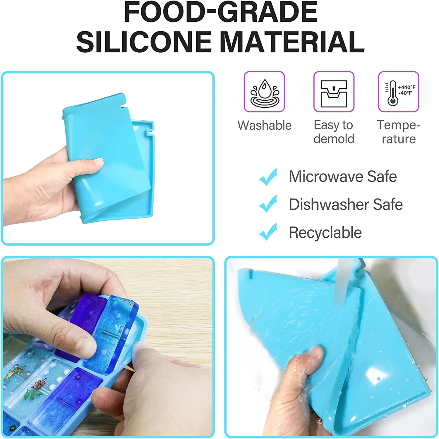 Domino Molds Silicone Epoxy Re - Board Game Live recension och pris